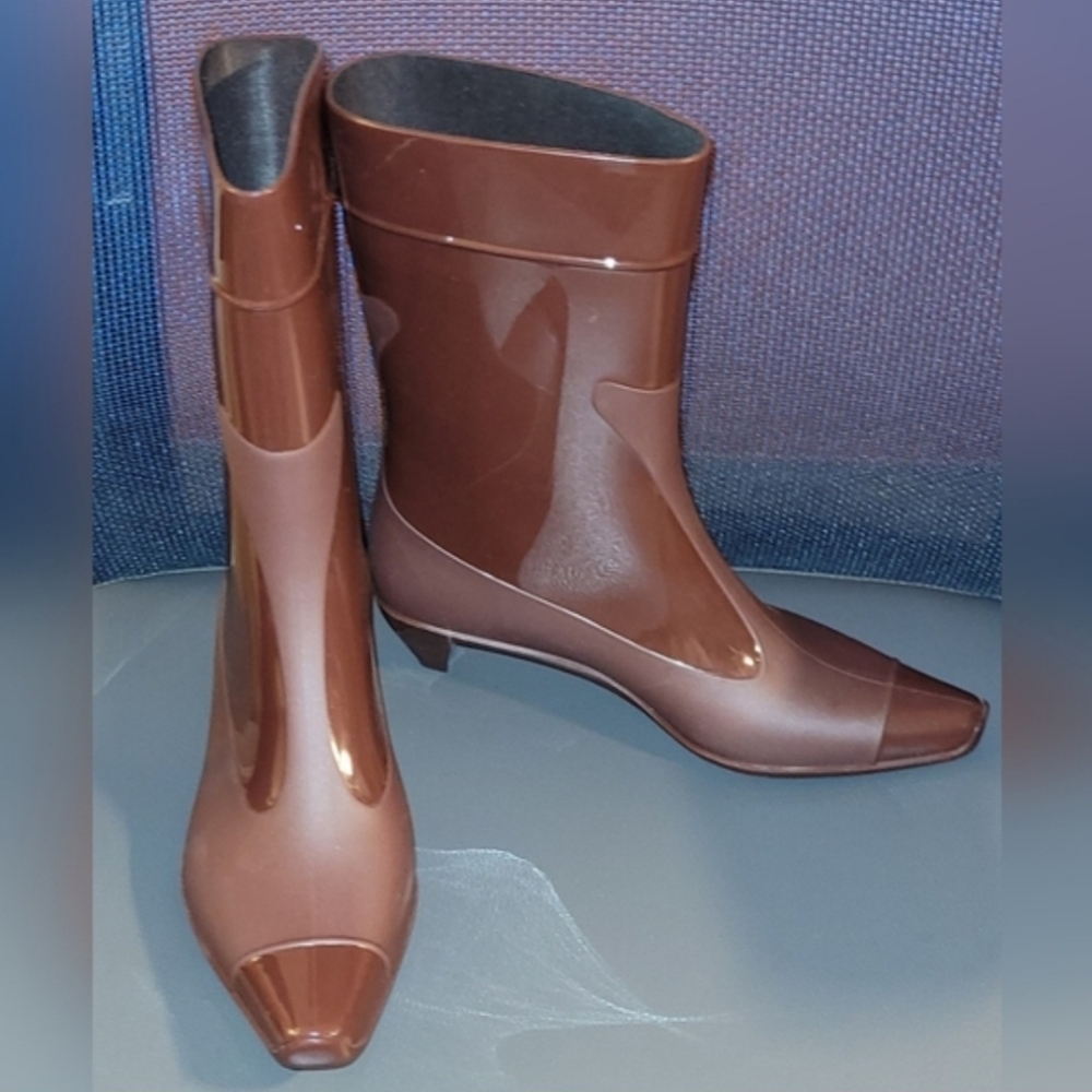 Jeffery Campbell Kitten Heel Rainboots